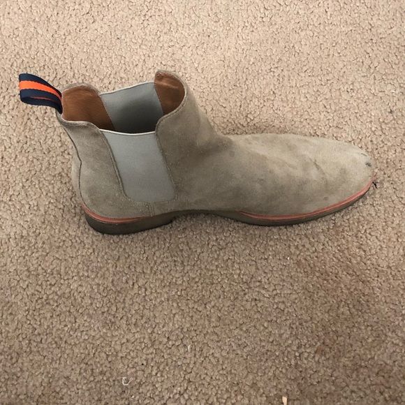 chuck suede chelsea boots